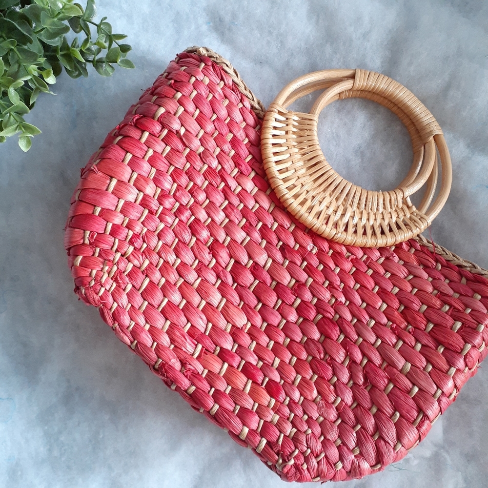Free people the sofia straw bag